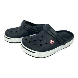 Crocs Toddler Little Kids Shoes Crocband II Clogs Closed Toe Sandal Black Size 1